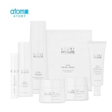 ATOMY Absolute Snow 7ea Set All Day Brightening for Luminous skin K-Beauty