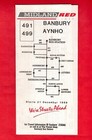 Bus Timetable - Midland Red South - 491 499: Banbury & Aynho - December 1989