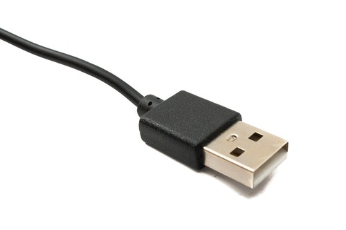 SYSTEM-S USB 2.0 Cable 60 CM Charging for Kospet Tank T2 Smart Watch IN Black - Zdjęcie 3 z 4