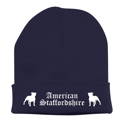 Siviwonder Turnbeutel "AMERICAN STAFFORDSHIRE TERRIER TAXI" - 100% Baumwolle, 37x46 Cm, Schwarz
