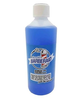 TRADE CHEMICALS Barberaid Solution for Salons, Kills 99.99% germs Multi Surface 500ml