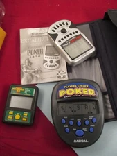 Vintage Handheld Electronic Games- POKER