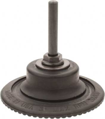 Made in USA 383107 Disc Backing Pad: Quick-Change Type R 1/4-20 Thread