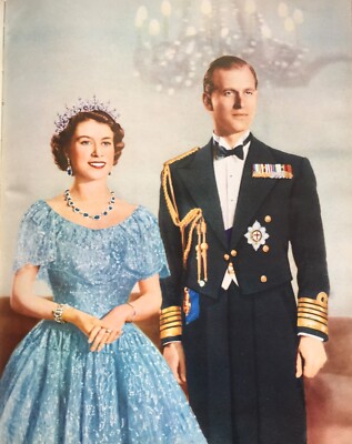 Queen Elizabeth II Coronation Book vintage Australian Edition