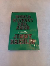 World Without End Amen, A Novel By Jimmy Breslin Vintage Humor Signed Hardcover 