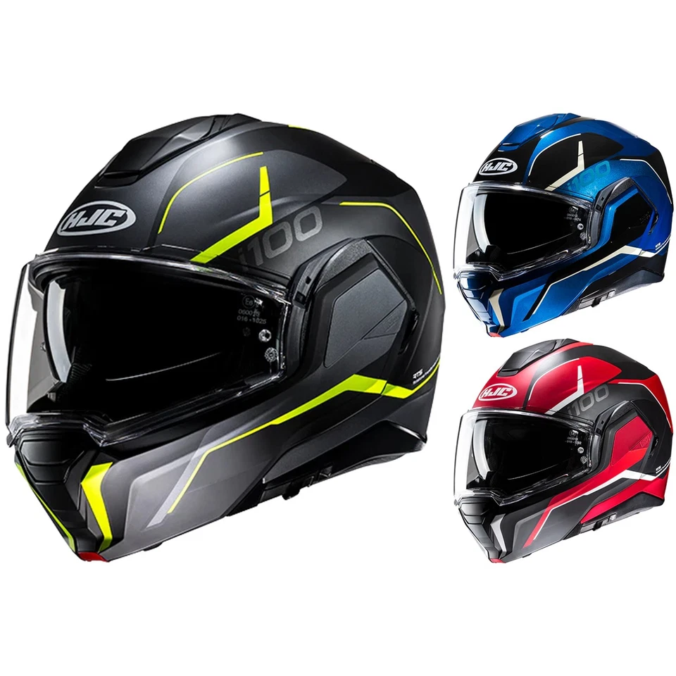 HJC i100 Lorix Motorrad Klapphelm System Motorradhelm mit Sonnenblende - Bild 1 von 1