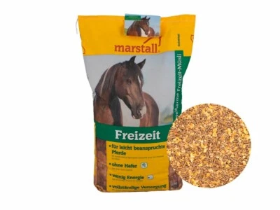 MARSTALL GMBH marstall Pferdefutter Müsli Freizeit eiweißarm Komplettmüsli ohne Hafer 20 kg