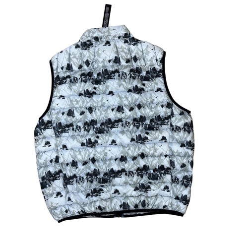 HAWKE & CO PERFORMANCE SPORT PACKABLE DOWN PUFFER VEST Sz L SNOW CAMO PRO SERIES - Picture 2 of 18
