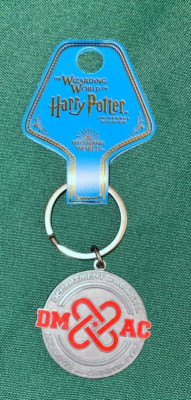 Universal Studios Harry Potter Department of Magical Accidents Keychain