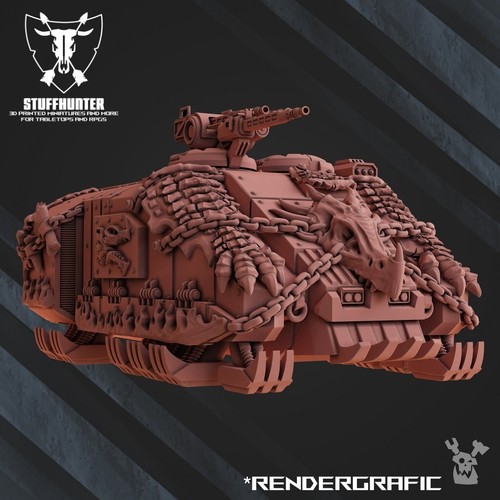Fire Lizard Warrior Order - APC - Grimdark Marine Vehicle Tank Salamander