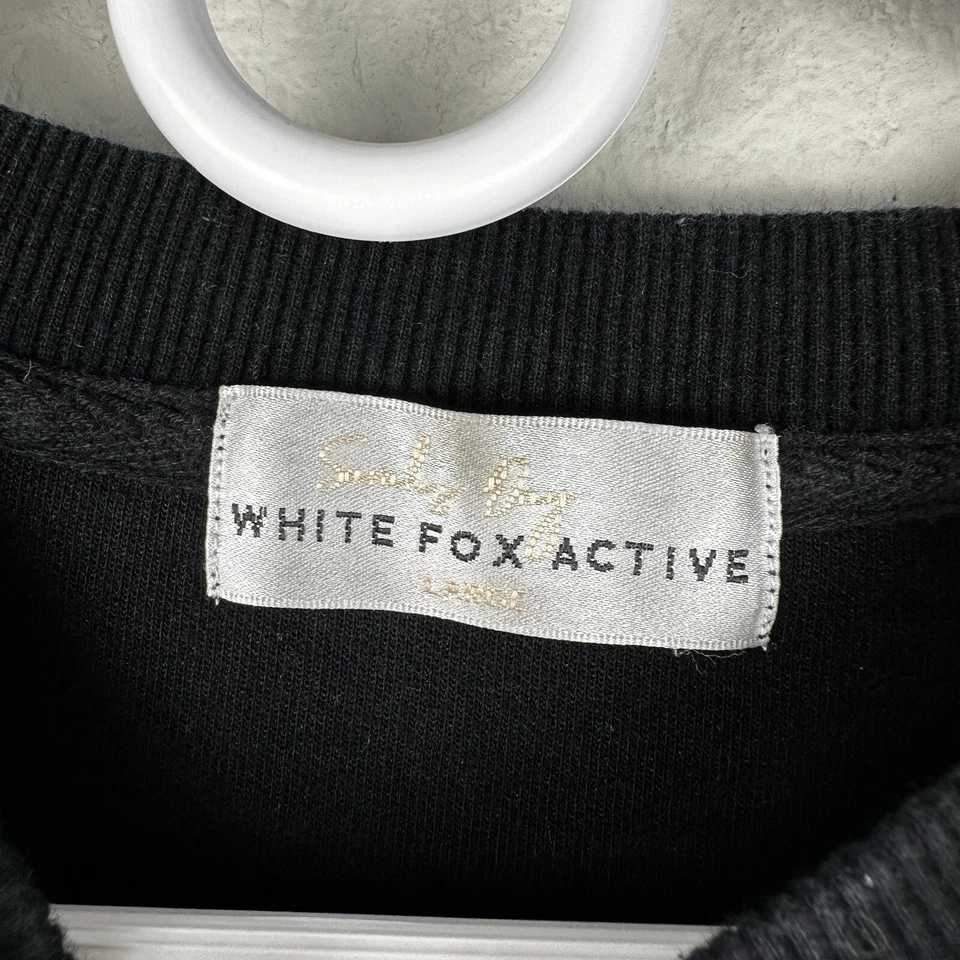 Sarah’s Day x White Fox Active All I Do Is Brunch Blackout Sweater Large - Image 3 of 4