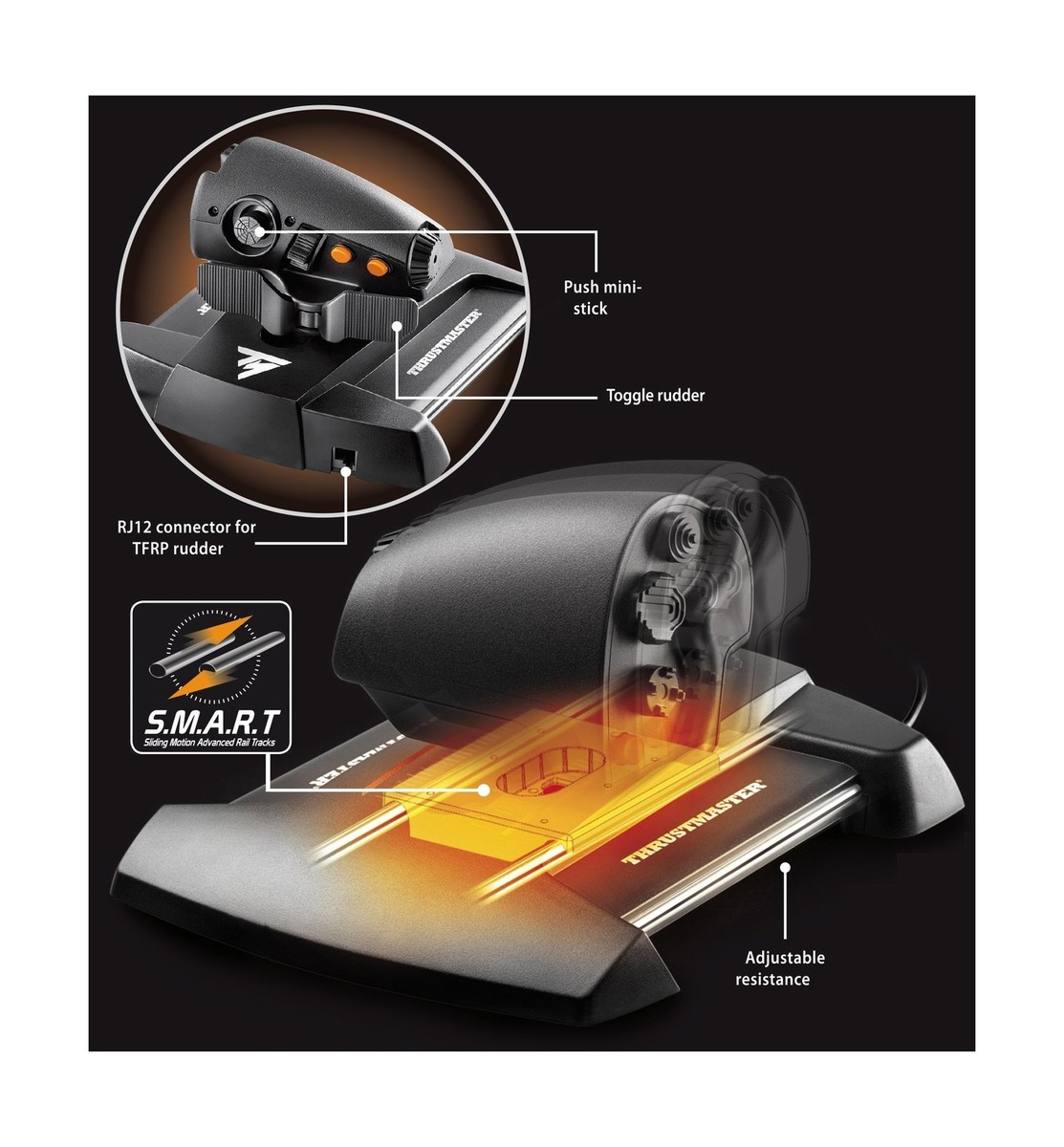 Thrustmaster スラストマスター TWCS Throttle TWCS THROTTLE | Thrustmaster U.S eShop