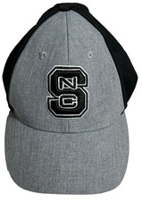North Carolina State University Wolfpack Youth Adjustable Black & Gray Cap Hat