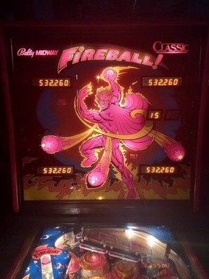 Flipper Fireball Classic Bally
