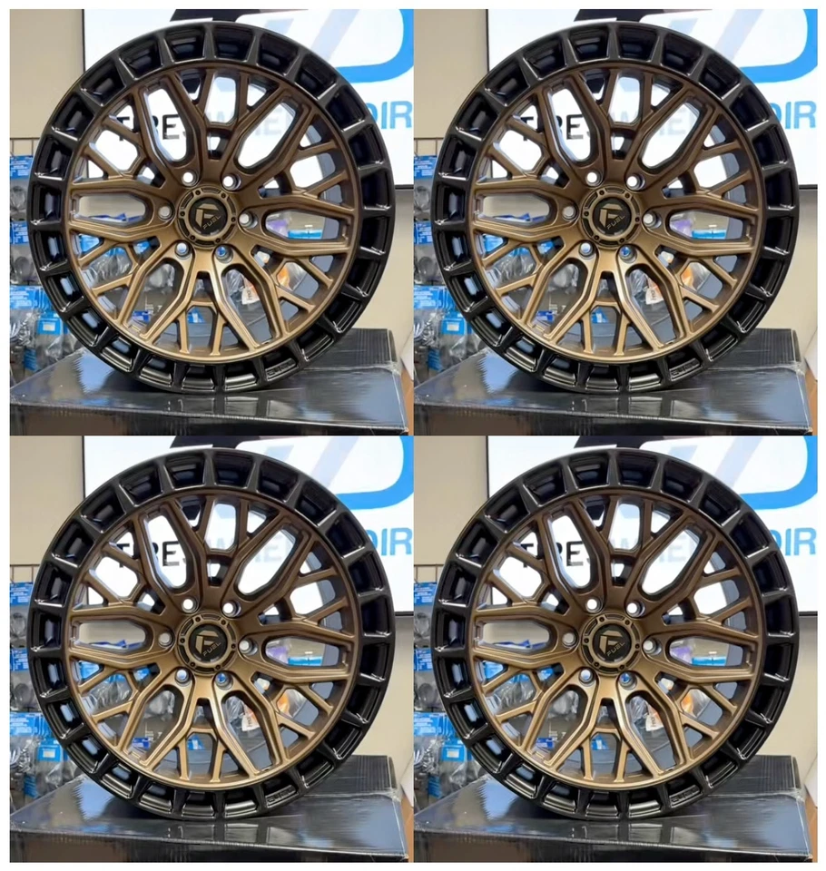 20” Fuel Sigma Wheels Fit Chevrolet Silverado 1500 2010-2026 New Rims 20x10 - Image 2 of 4