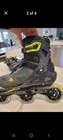 Rollerblade Macroblade 100 Anthracite/Neon Yellow, US 9.5 — photo 2