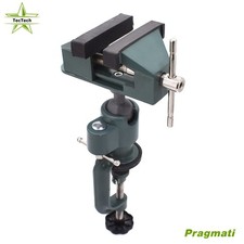 Universal Table Vise For Holding Small Parts 3" Aluminum Swivel 360&deg; Rotating
