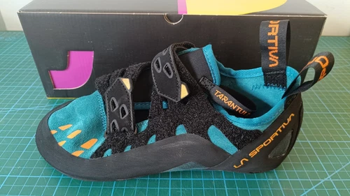 La Sportiva Tarantula Kletterschuhe Space Blue/Maple EU 40