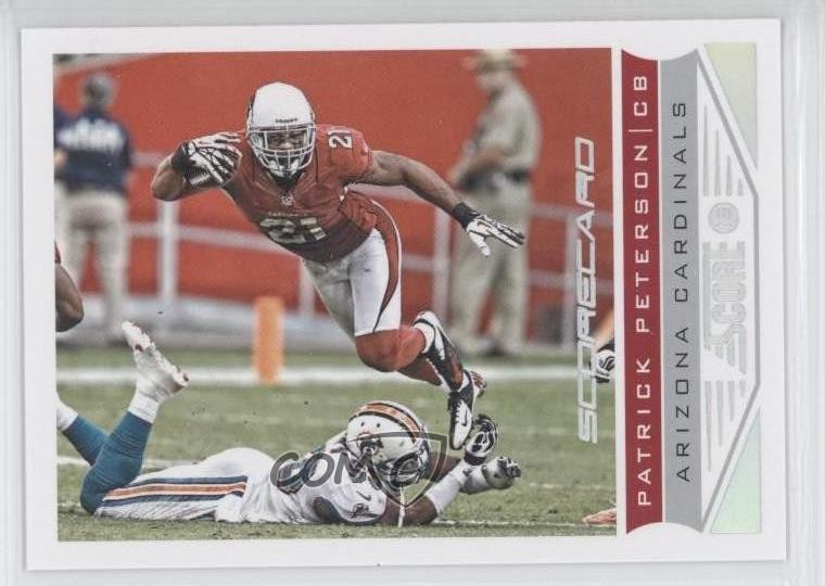 2013 Score Scorecard Patrick Peterson #6 1b8