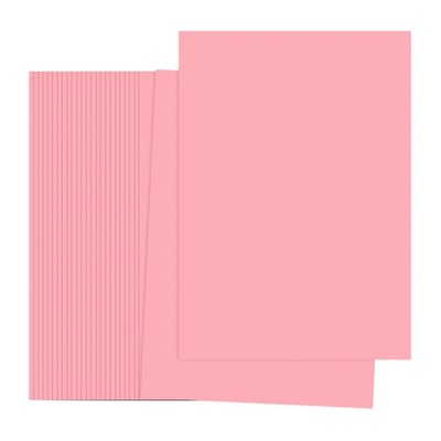 Helles rosa Kopierpapier, 50 Blätter 8,3x5,9'' A5 70g/m² für Büro