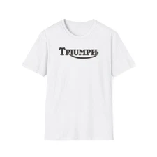 British Motorcycle Triumph Unisex Gildan Men's Softstyle T-Shirt 