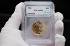 1996 $25 American Gold Eagle 1/2 Oz 0.5 Oz Gold MS69 ICG