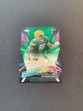 2024 Topps Chrome Football Future Stars Edgerrin Cooper RC Auto Green /99