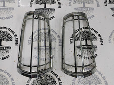 1971-1973 Buick Estate Wagon Pair Oem Chrome Tail Light Bezels 1971-1973 Buick Estate Wagon Pair Oem Chrome Tail Light Bezels