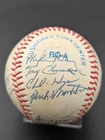 Multi Signed (29) 1992 New York Yankees Baseball Mattingly AUTO BAS Beckett LOA