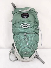 Osprey Verve 4 Hydration Backpack Green HydraLock Hiking Biking Pack Adjustable