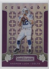 2016 Panini Rookies & Stars Crusade Purple 48/49 Andrew Luck #24 nd3
