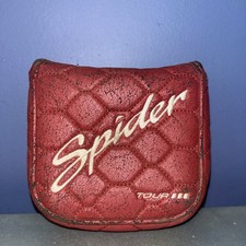Used Taylor Made Spider Tour III mallet Putter Headcover red