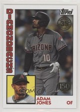 2019 Update 1984 Topps Baseball 150th Anniversary 44/150 Adam Jones #84-34 9o3