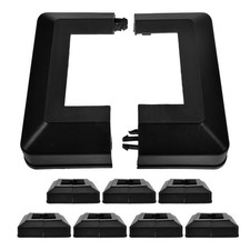 8 Pcs Split Post Bottom Cover Decking Skirt Corridors Decorative Caps