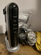 Qwest Actiontec M1000 Internet Modem With ALL Accessories See Description 
