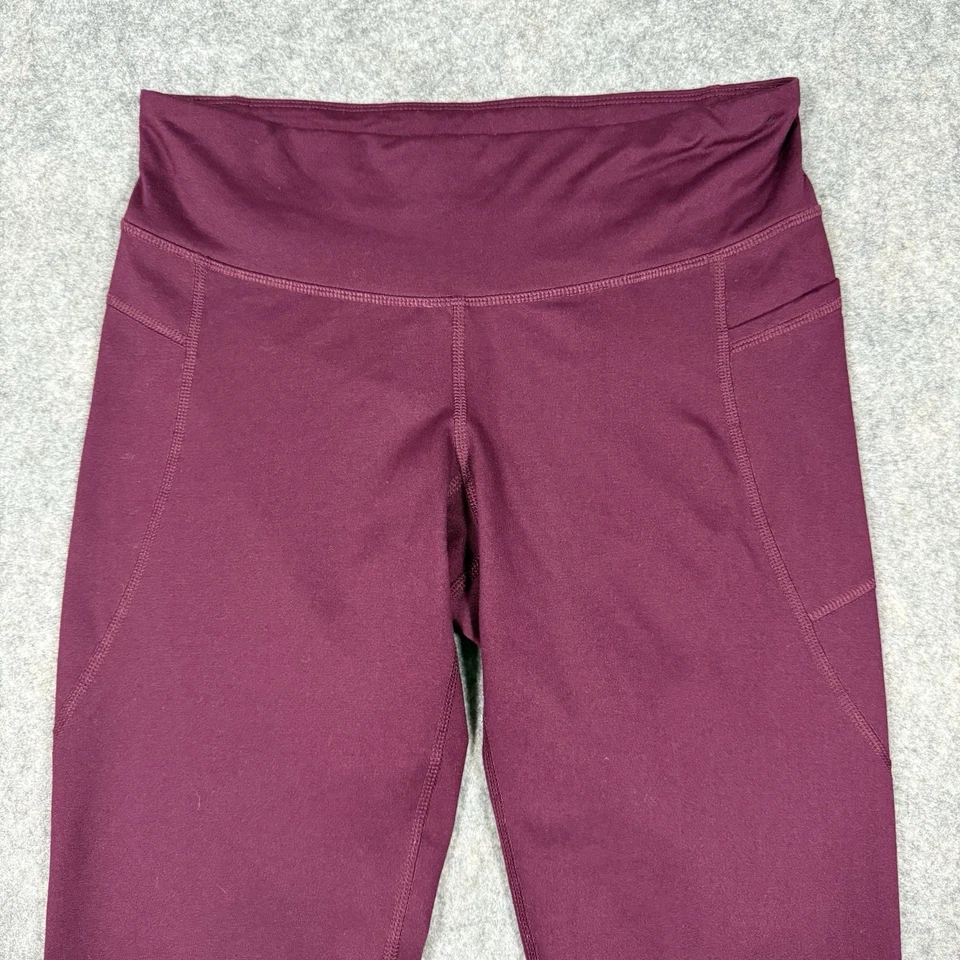 Champion C9 Yoga Correr Leggings Pantalones Para Mujer Talla Mediana (Real 29x26) Rojo Foto 2 de 4