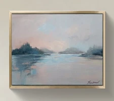 Original Impressionist Painting on 11 in x14 in Canvas - Signed by the Artist