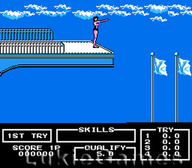 Track & Field II 2 - NES Juego Nintendo