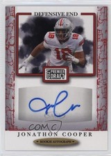 2021 Sage Premier Draft Auto Red Jonathon Cooper #A96 Auto 1fa0