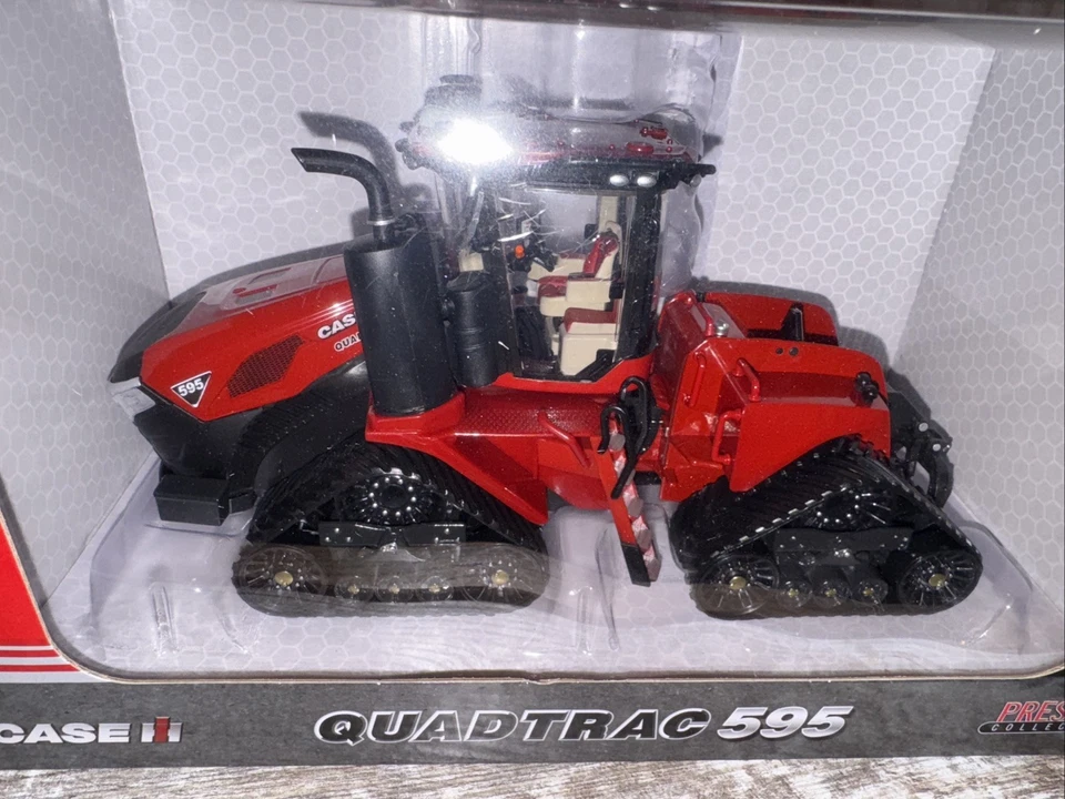 1/32 Case IH Steiger 595 Quadtrac Tractor Prestige Collection Die-Cast Ertl - Image 2 of 4
