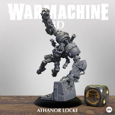 Athanor Locke | Crucible Guard | Warmachine | SFG| Printing Service