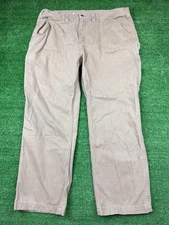 Carhartt B324-DKH Khaki Relaxed Fit Carpenter Pants Jeans Mens 42x30