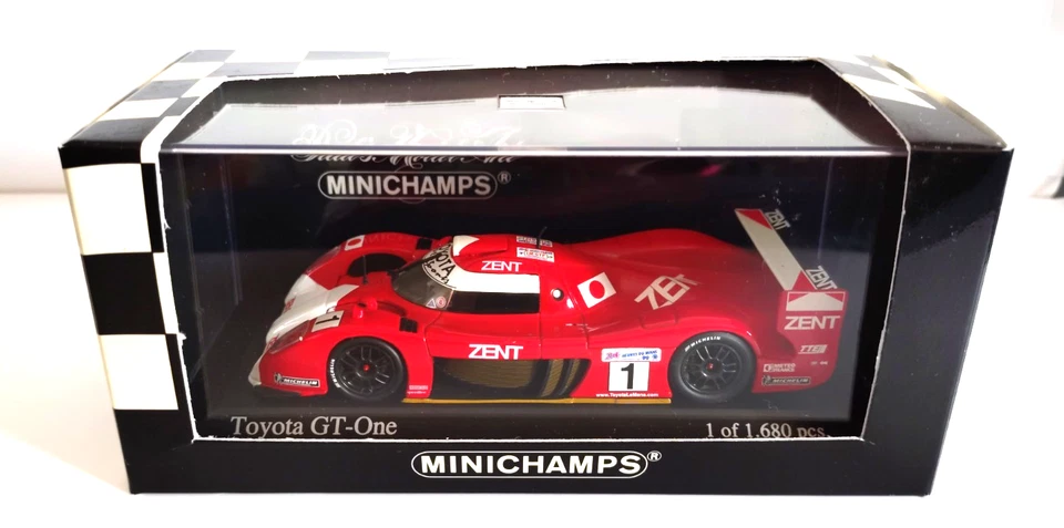 Minichamps 1:43 Toyota GT-One #1 Le Mans 1999 Brundle/Collard/Sospiri Foto 4 de 4