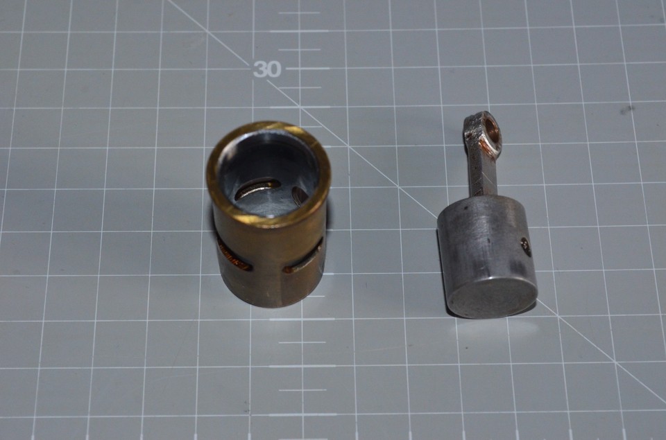 SC 25 R/C Model Aircraft Glow Engine Piston, Liner, Conrod & Pin ...