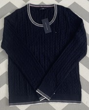 Women Tommy Hilfiger Knit Sweater Size M/100 Authentic Brand New