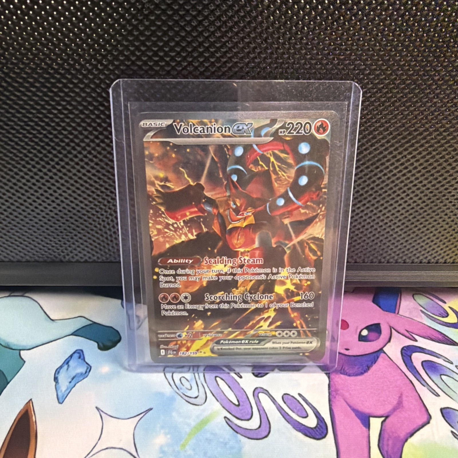 Volcanion ex 182/159 Special Illustration Rare Journey Together Pokemon Holo NM