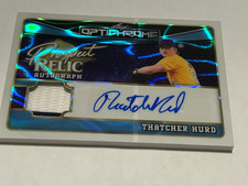 2026  LEAF OPTIGRAPH AUTOGRAPH THATCHER HURD YANKEES RELIC CARD  #2/7