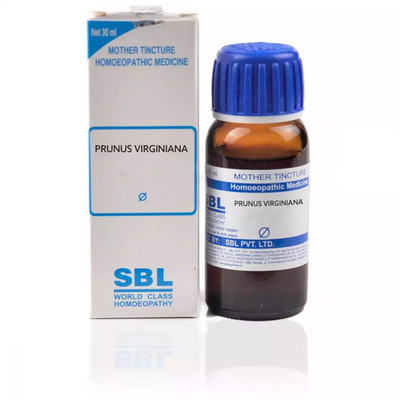 SBL Homeopathic Prunus Virginiana Mother Tincture (Q) (30 - 100 ml)
