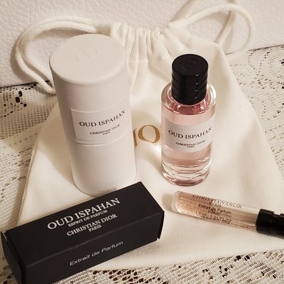 Dior Oud Ispahan Eau de Parfum 10ml & Oud Ispahan Extrait  De Parfum Sample