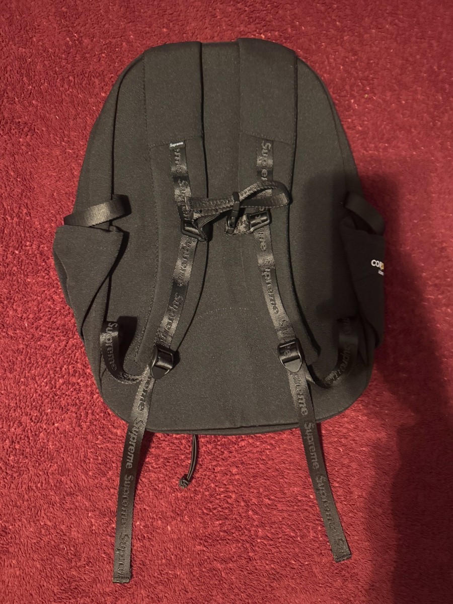 Supreme Backpack Black SS25 Cordura | eBay